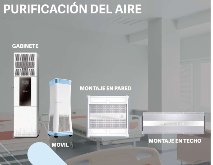 Esterilizador de aire por plasma